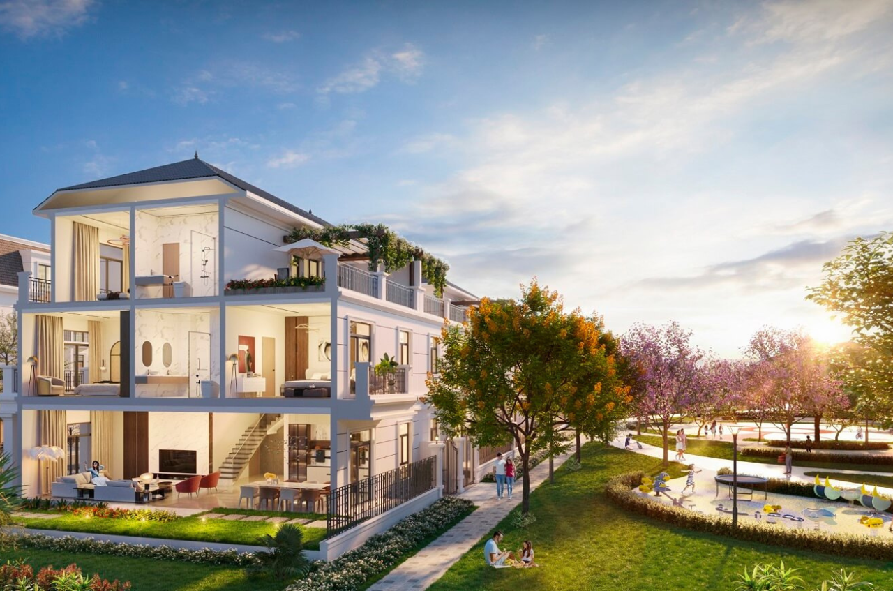 Biệt thự Nghi Sơn Central Park Thanh Hóa - Dự án Taseco Land chủ đầu tư