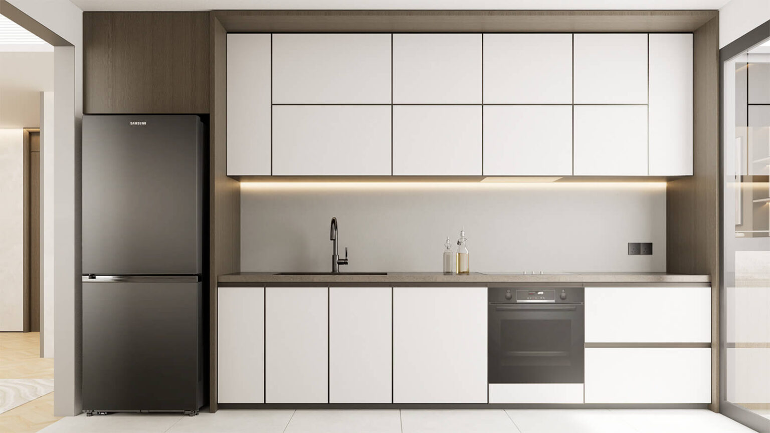 Nội thất căn hộ Taseco 1283 Giải Phóng