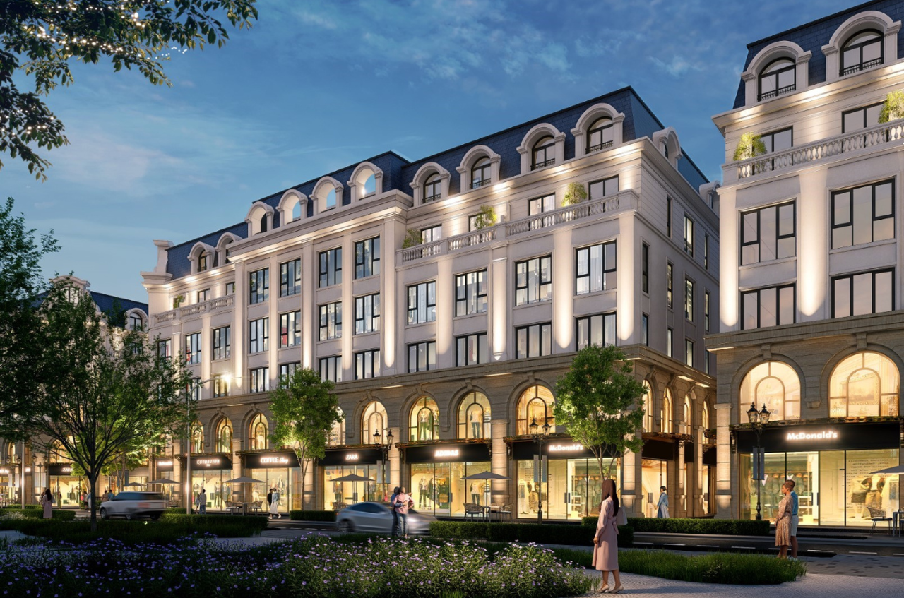 Shophouse Phố đi bộ Central Square Thái Nguyên - Dự án Taseco Land